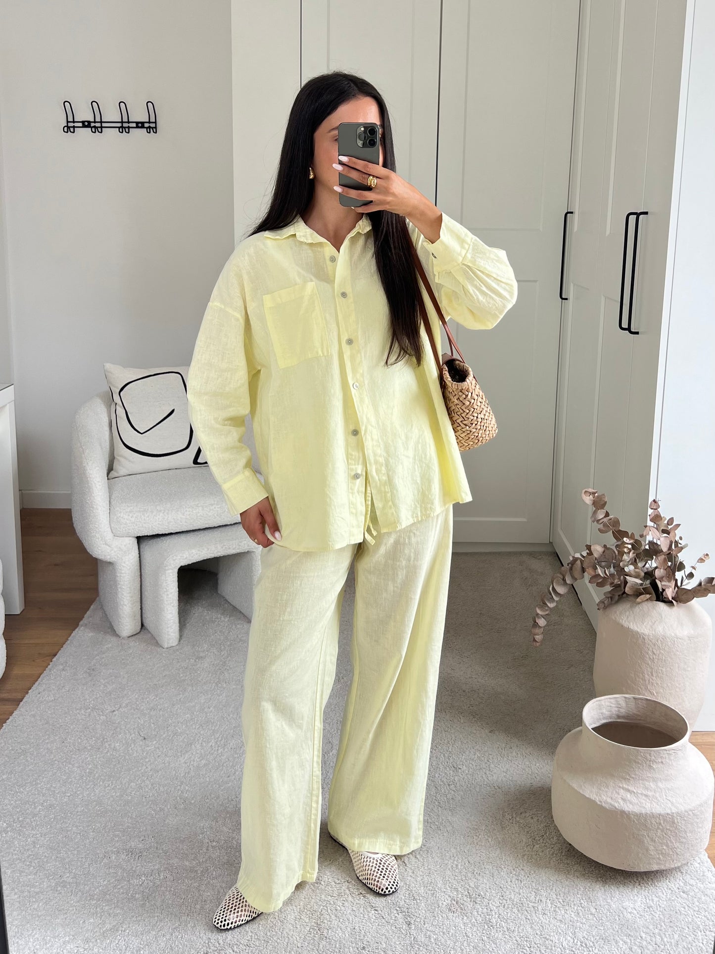ENSEMBLE LIN JAUNE