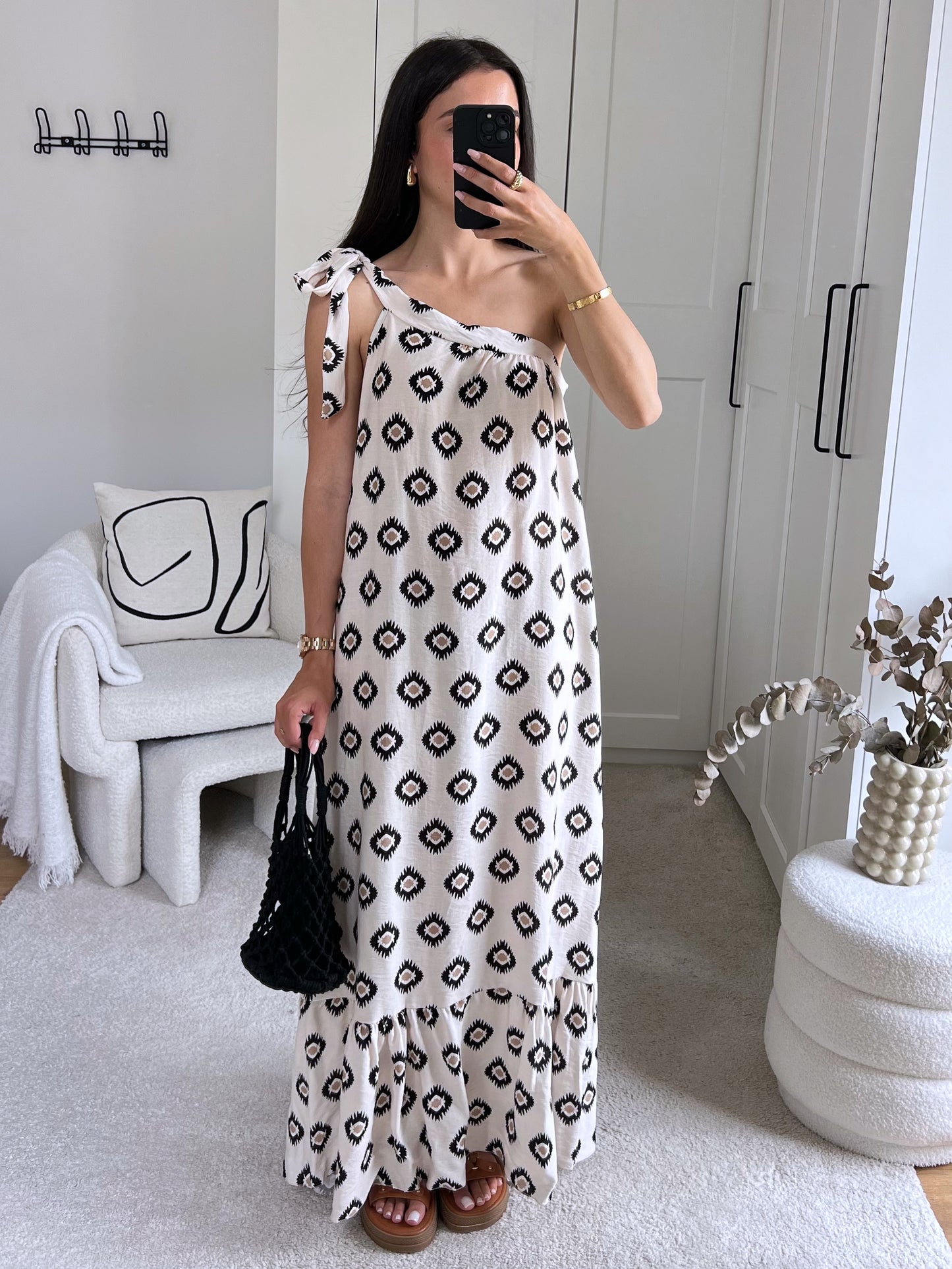 IRIS Beige Dress