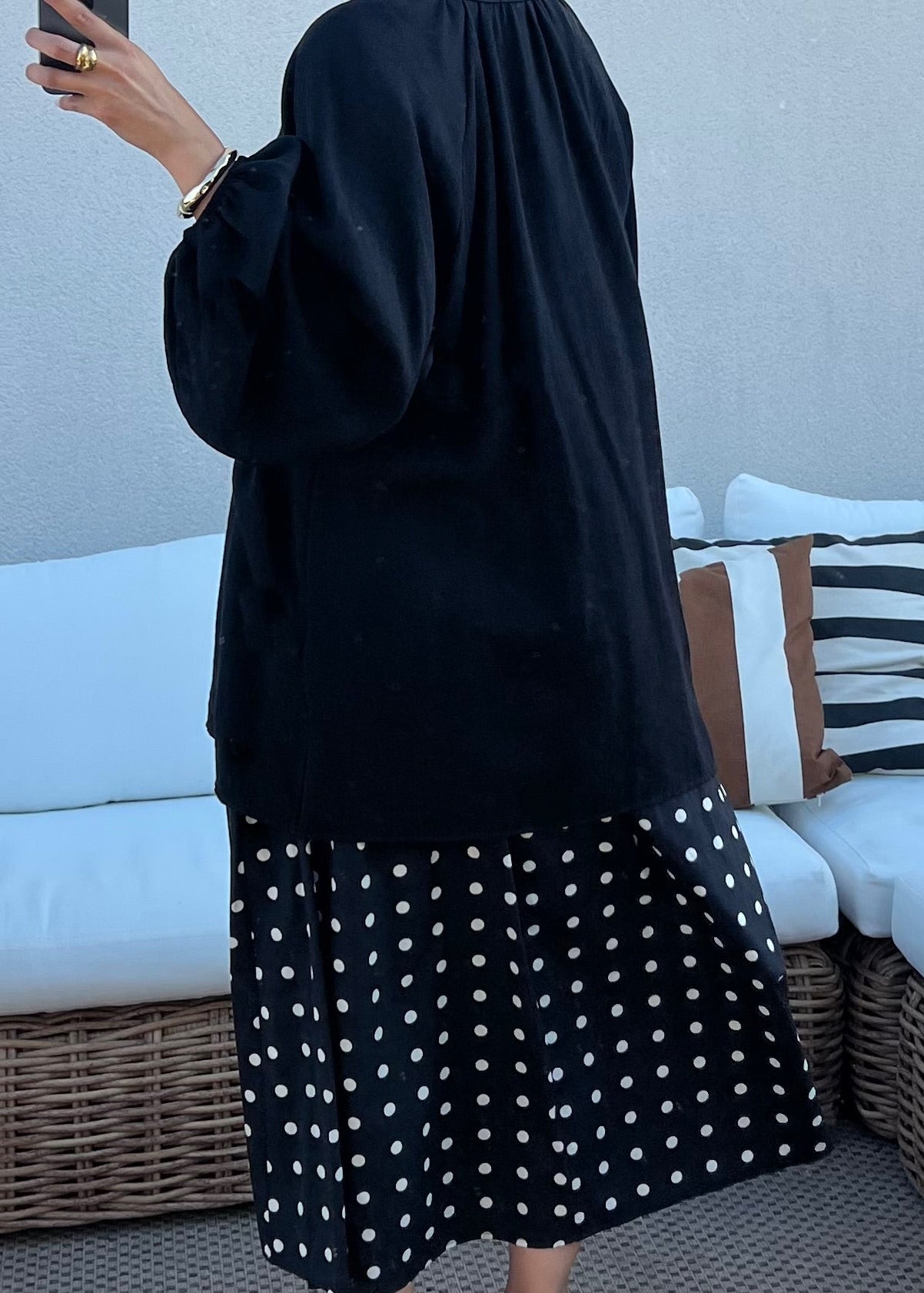 CHEMISE NOIRE