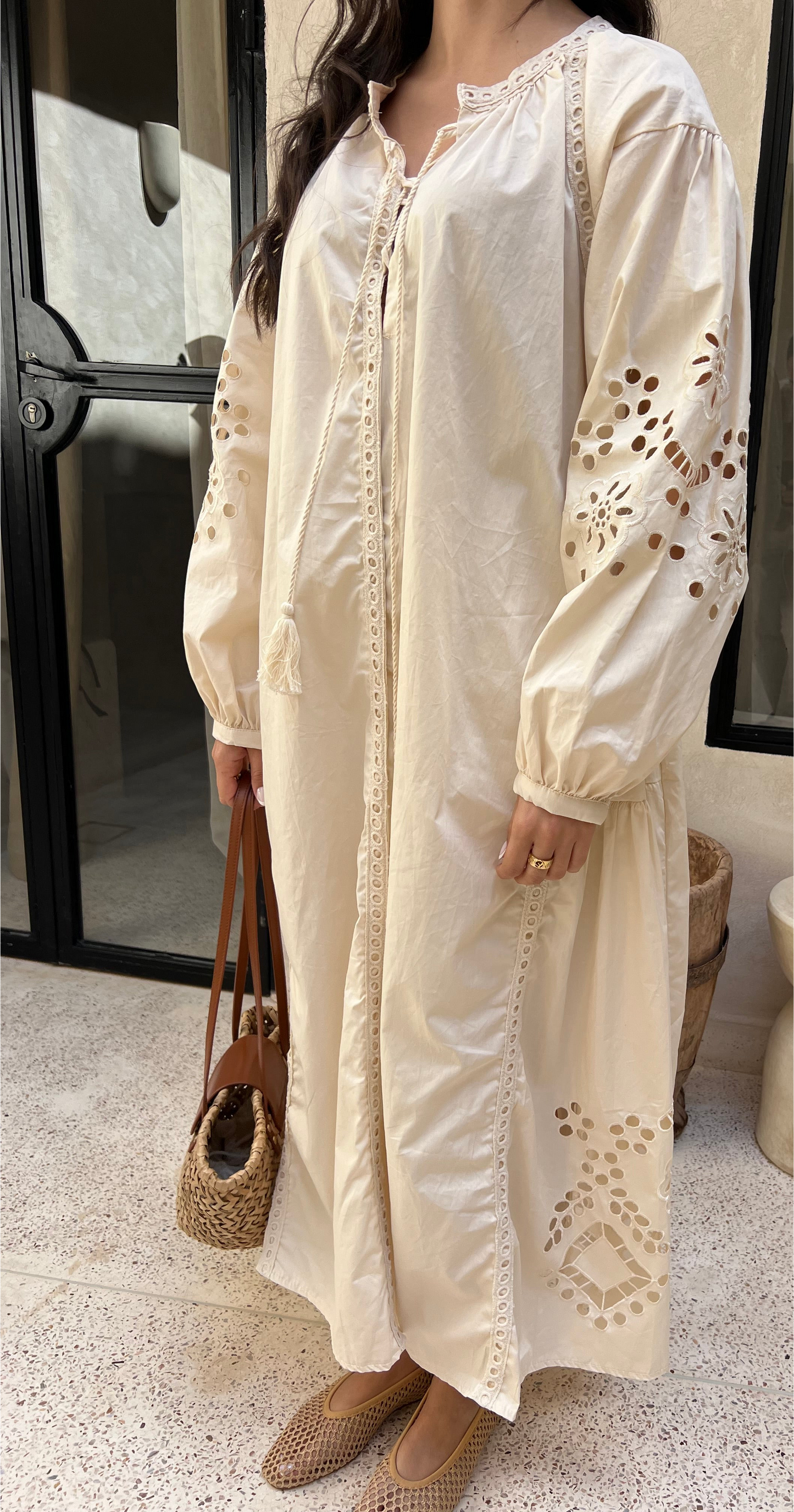 ROBE LUNA CREME