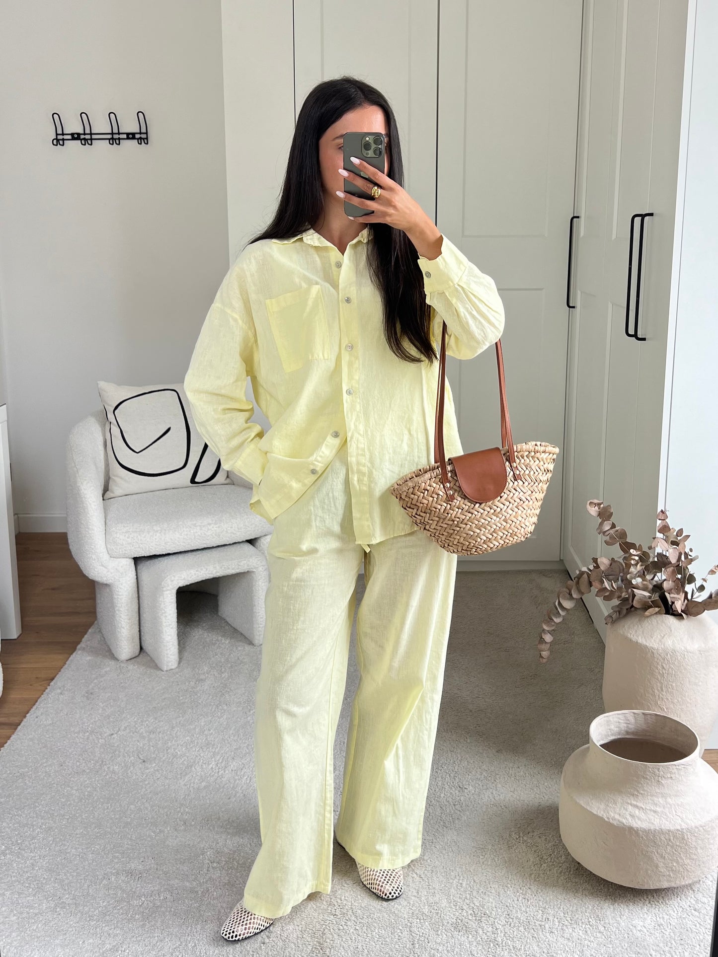 ENSEMBLE LIN JAUNE