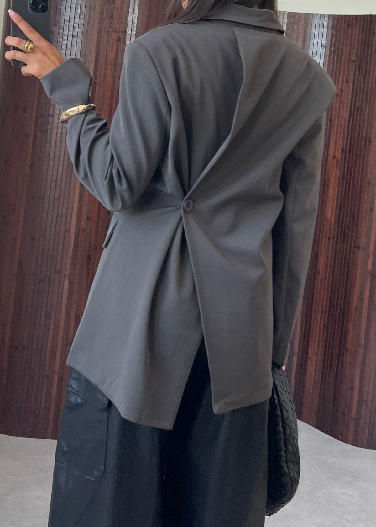 BLAZER MARRON