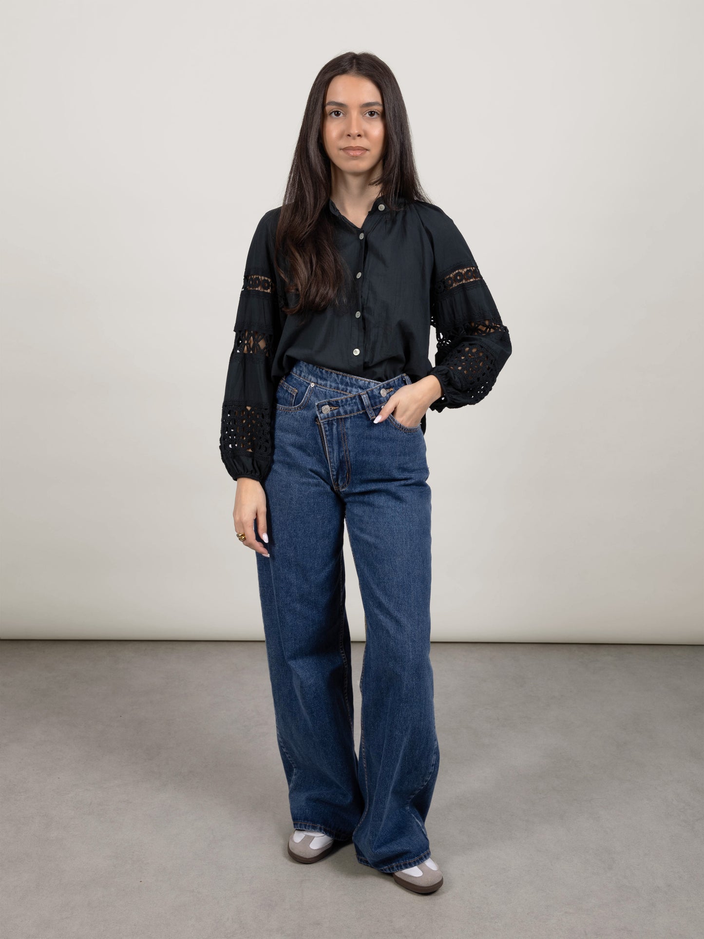 JEANS ASYMÉTRIQUE