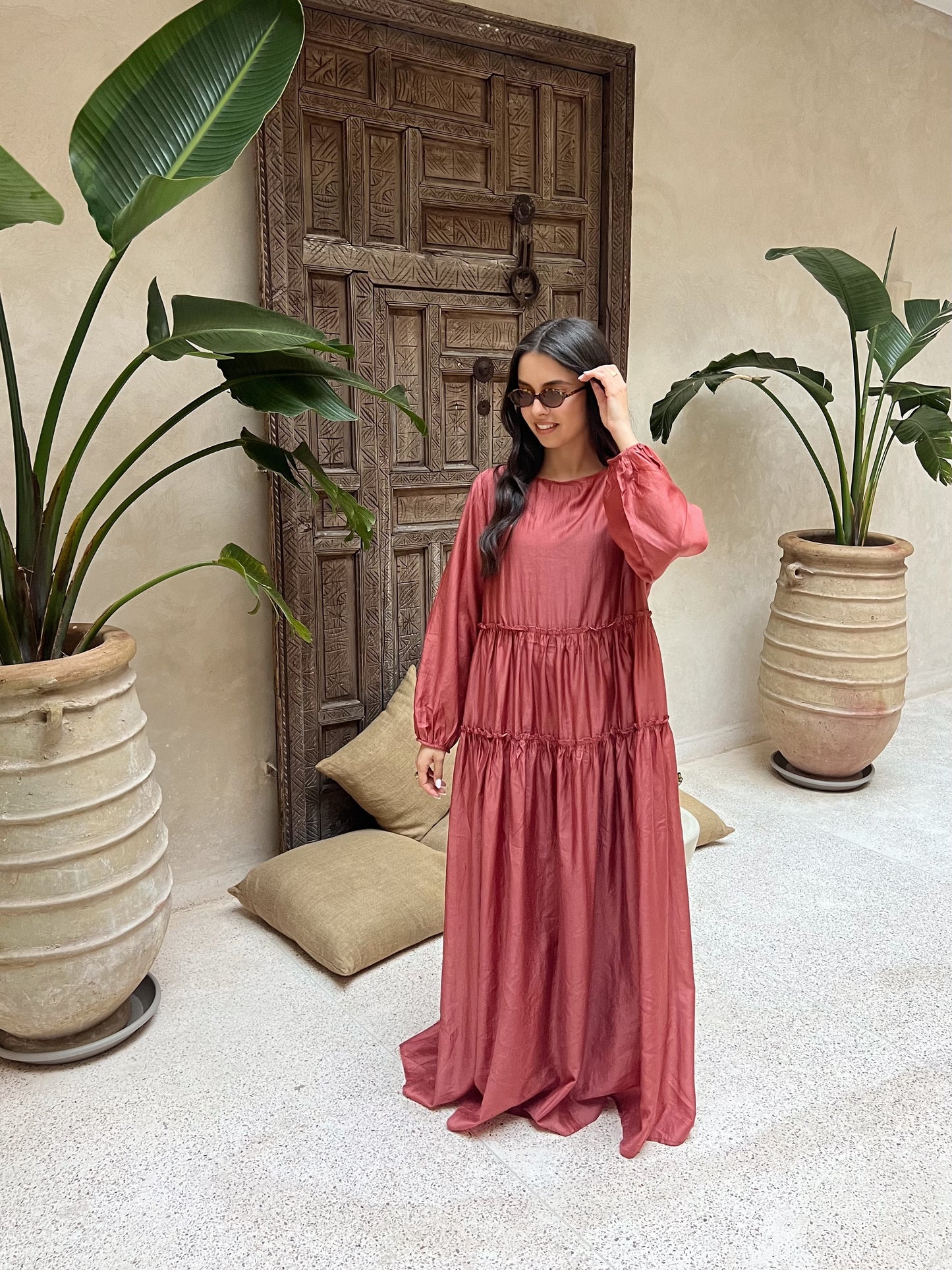 NORA RUST DRESS