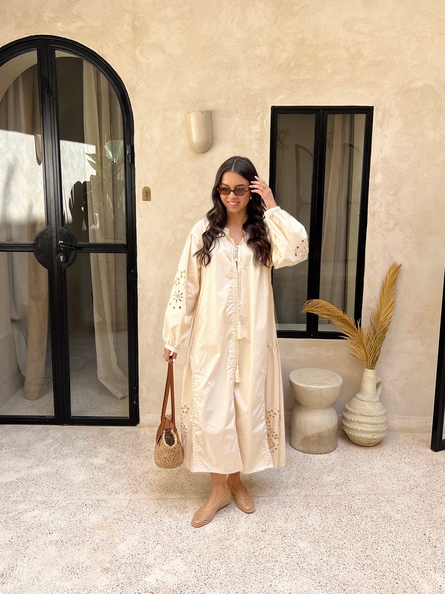 ROBE LUNA CREME