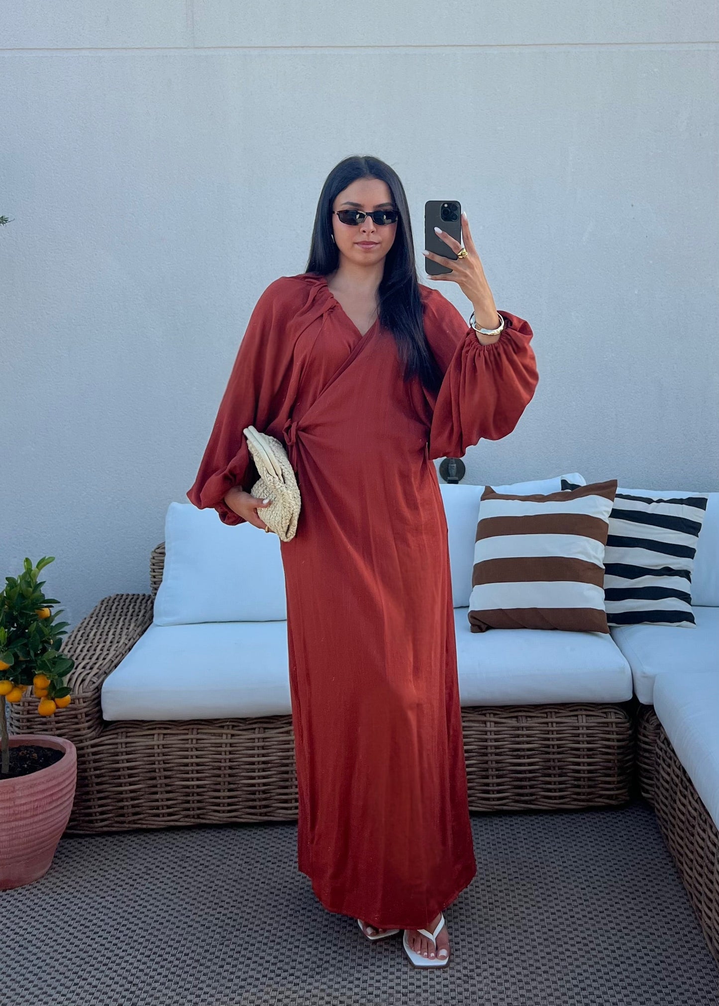 ROBE À NOUER TERRE