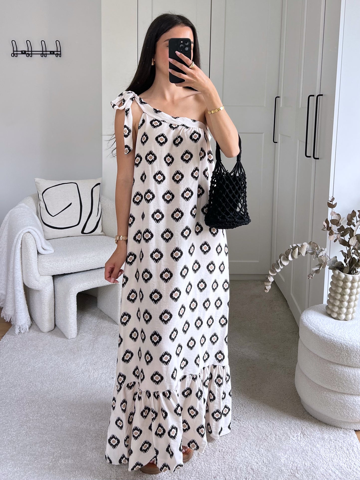 IRIS Beige Dress