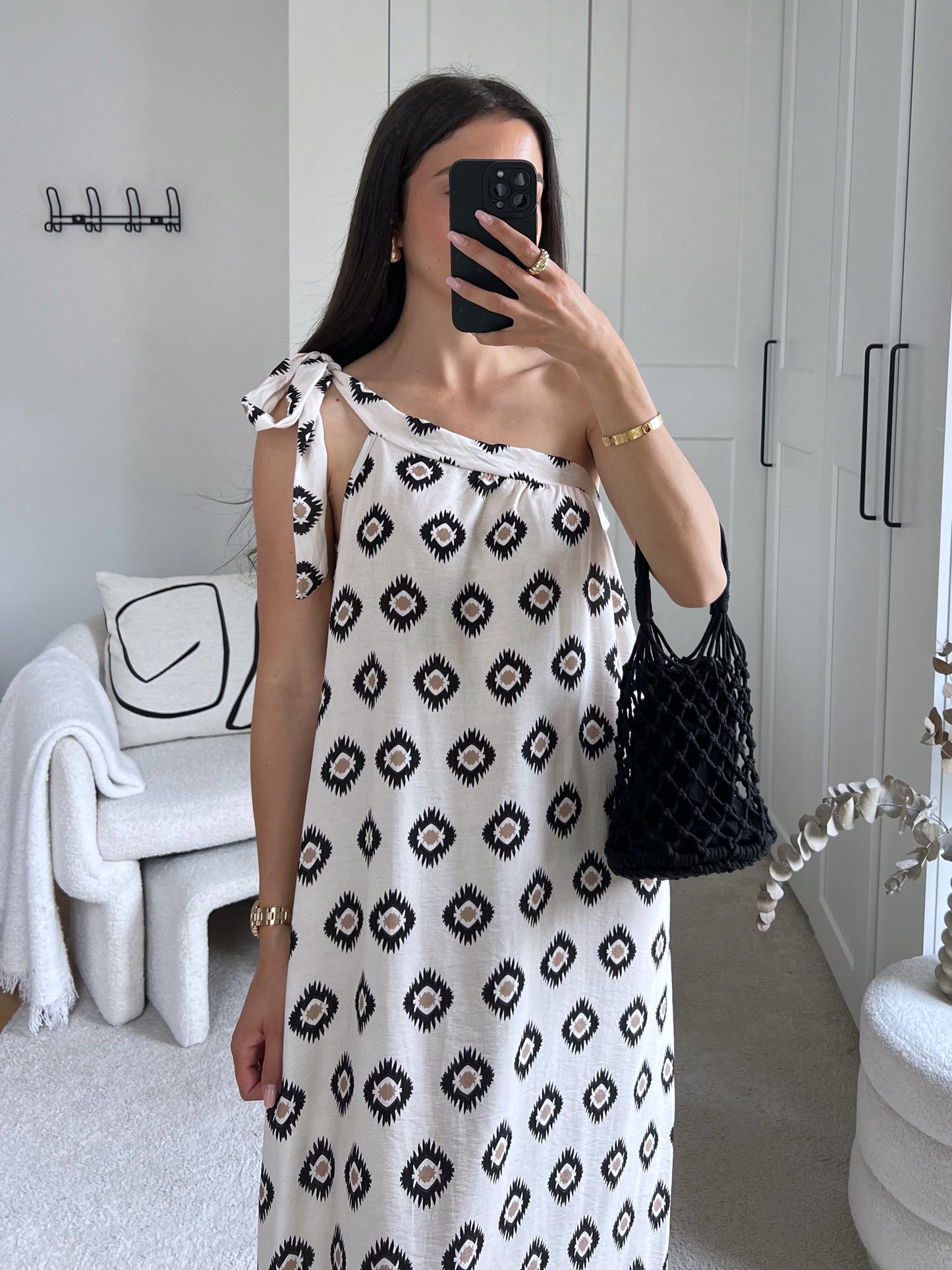 IRIS Beige Dress