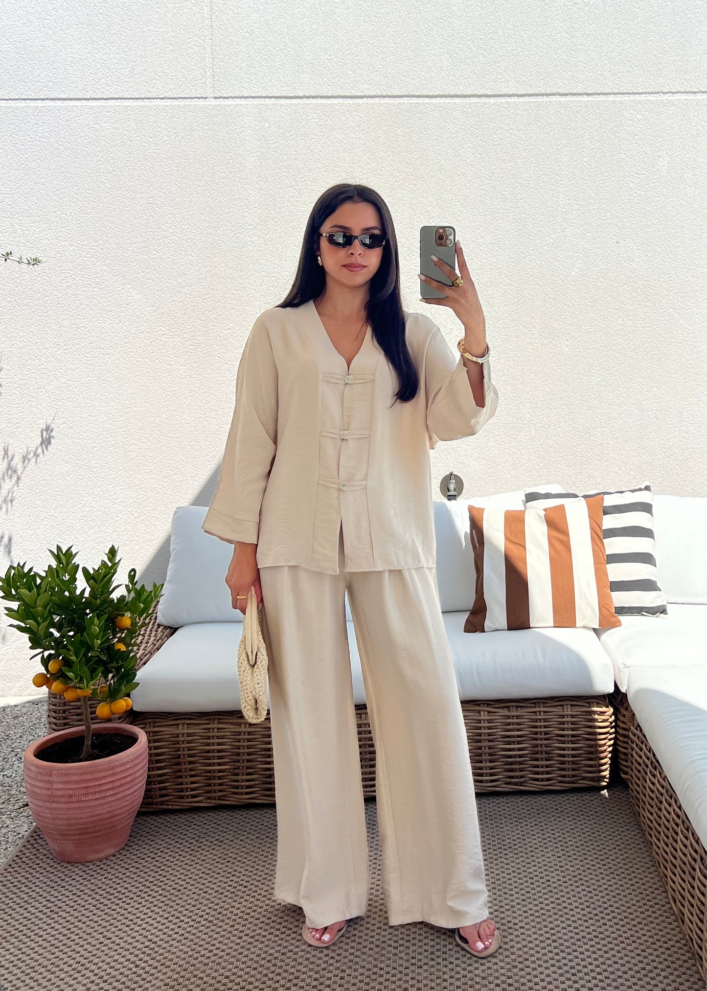 ENSEMBLE MEY BEIGE