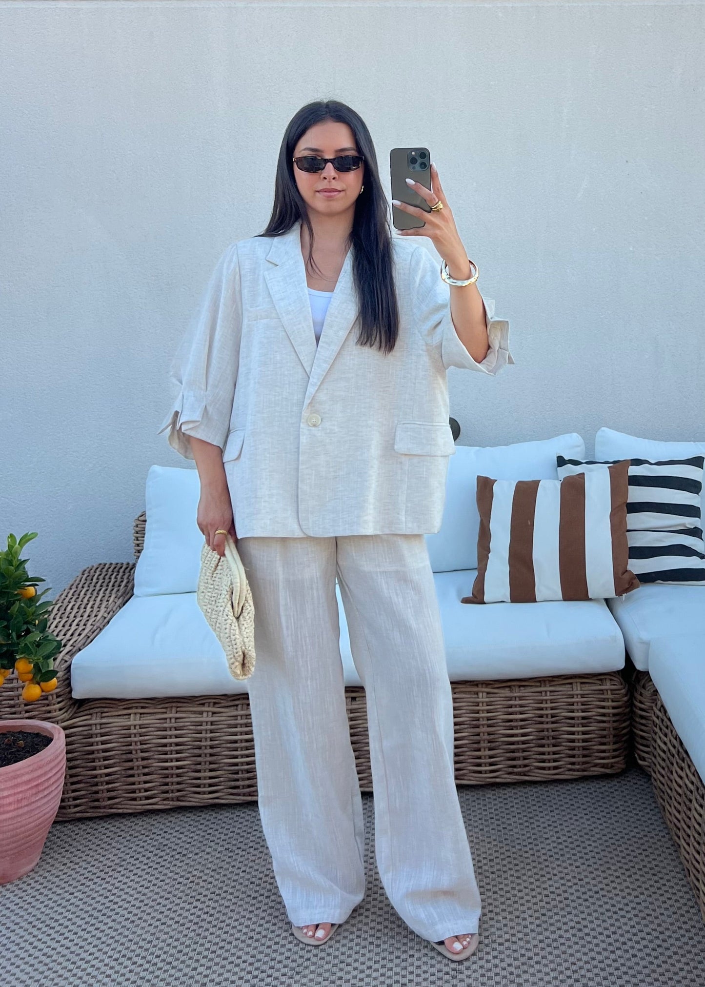 ENSEMBLE BLAZER BEIGE