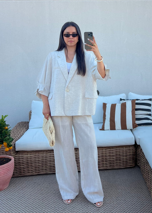 ENSEMBLE BLAZER BEIGE