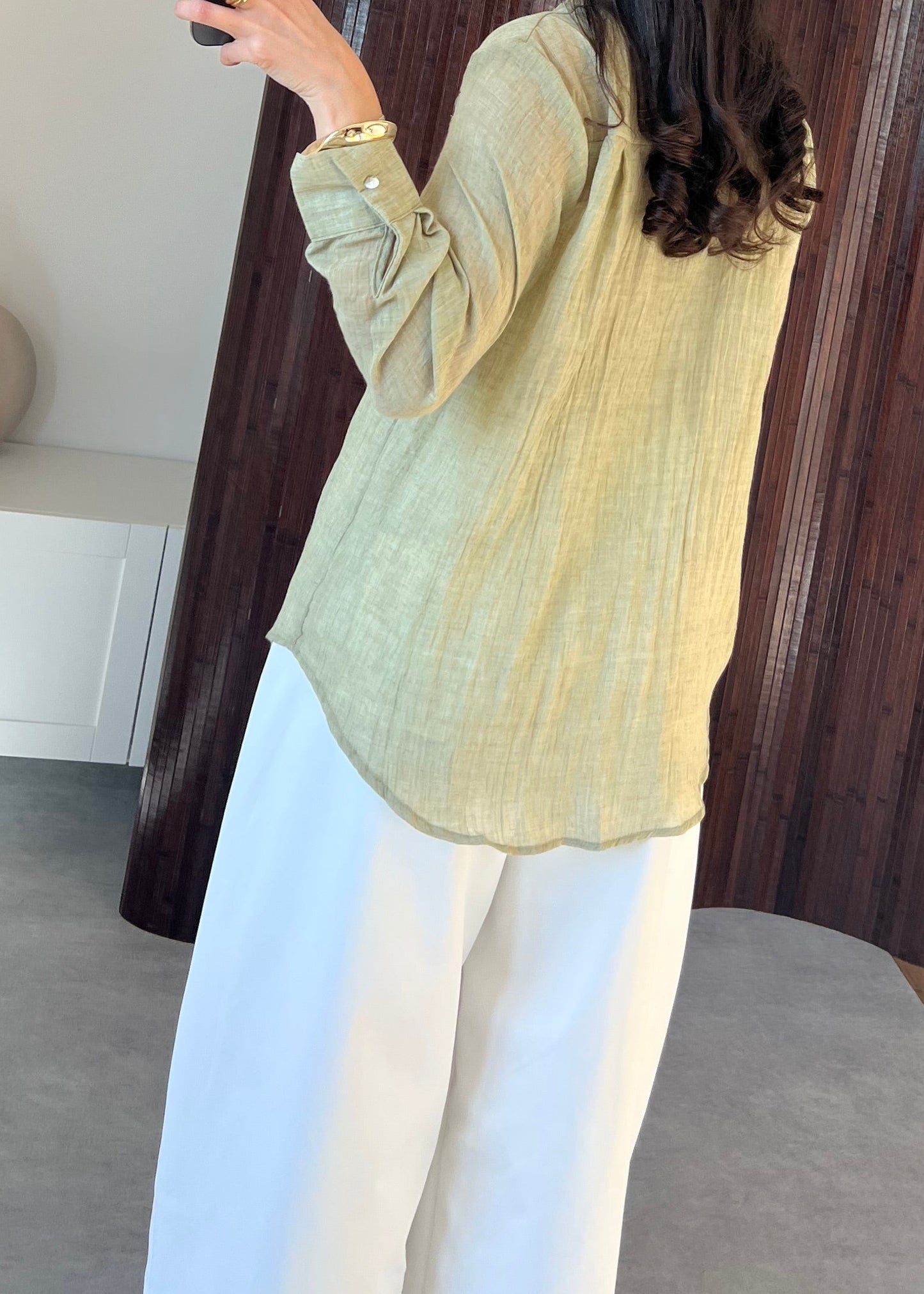 CHEMISE BEIGE