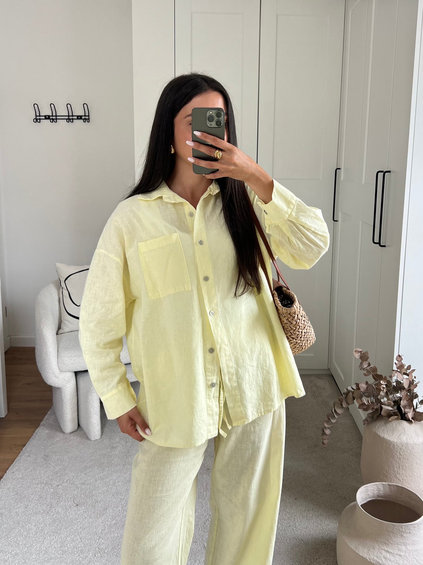 ENSEMBLE LIN JAUNE