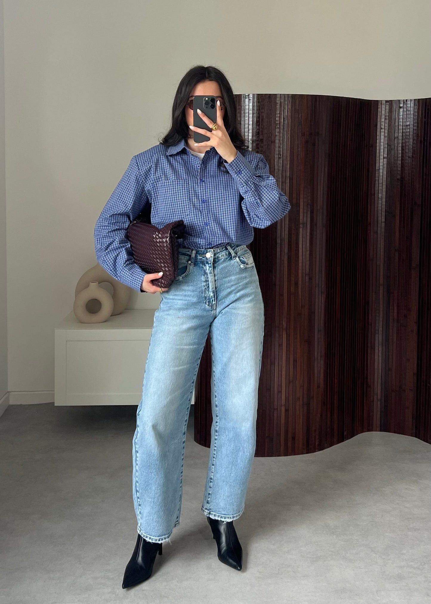 CHEMISE CARREAUX