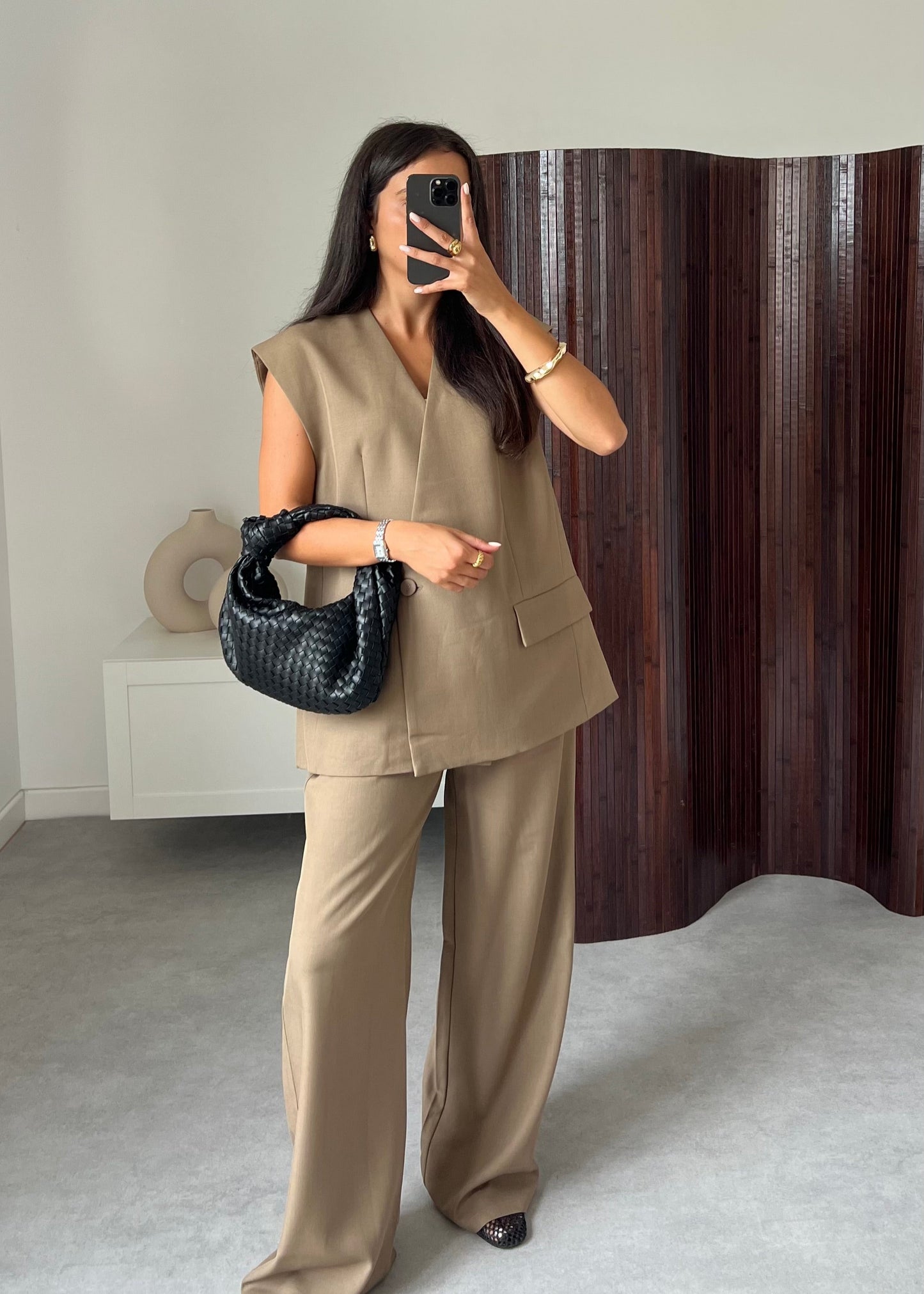 ENSEMBLE BLAZER BEIGE