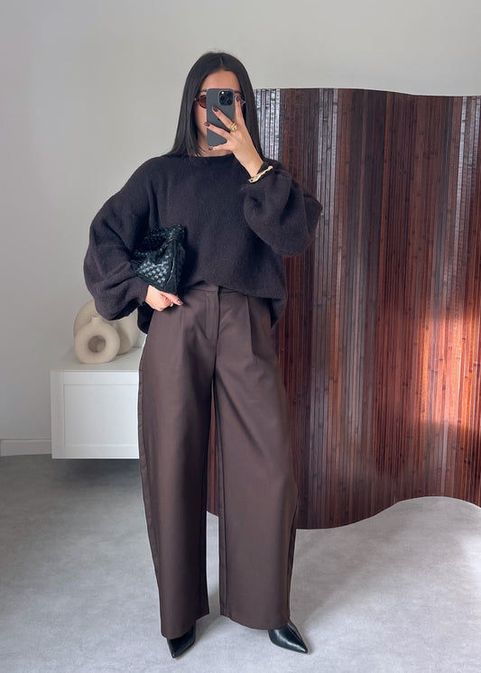 PANTALON BALLON MARRON