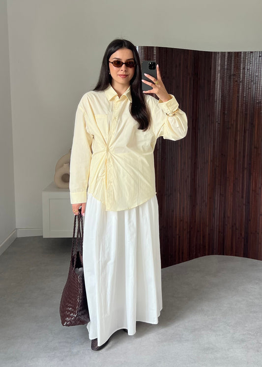 CHEMISE JAUNE