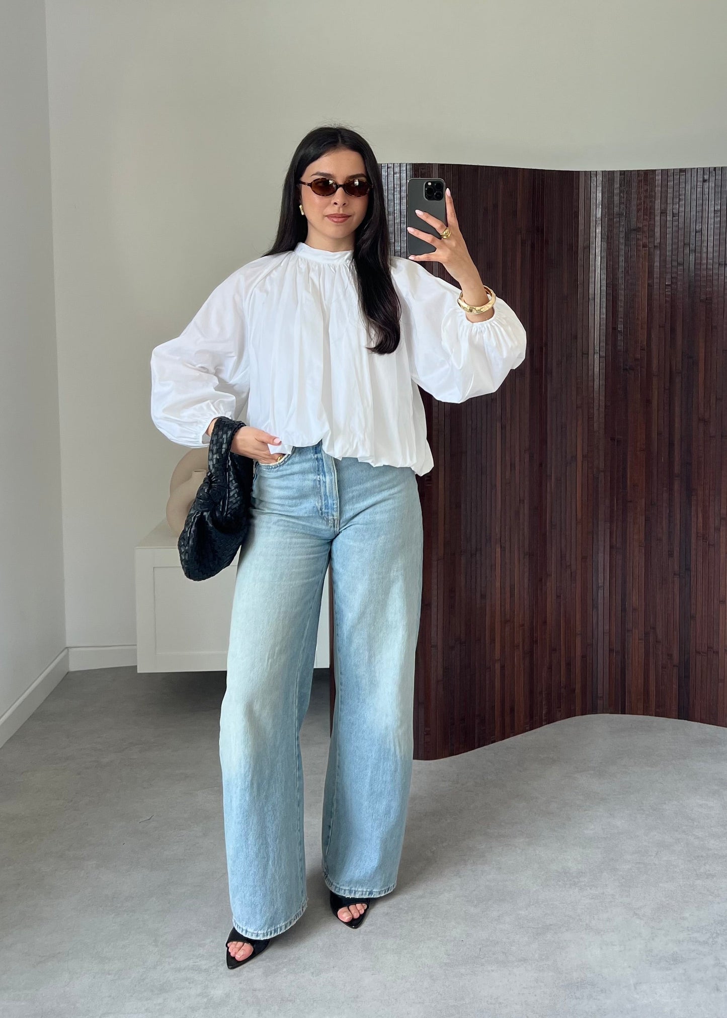BLOUSE DOS NU BLANCHE