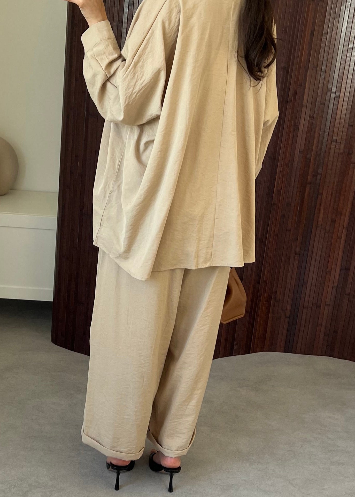 PRECOMMANDE !ENSEMBLE MAY BEIGE