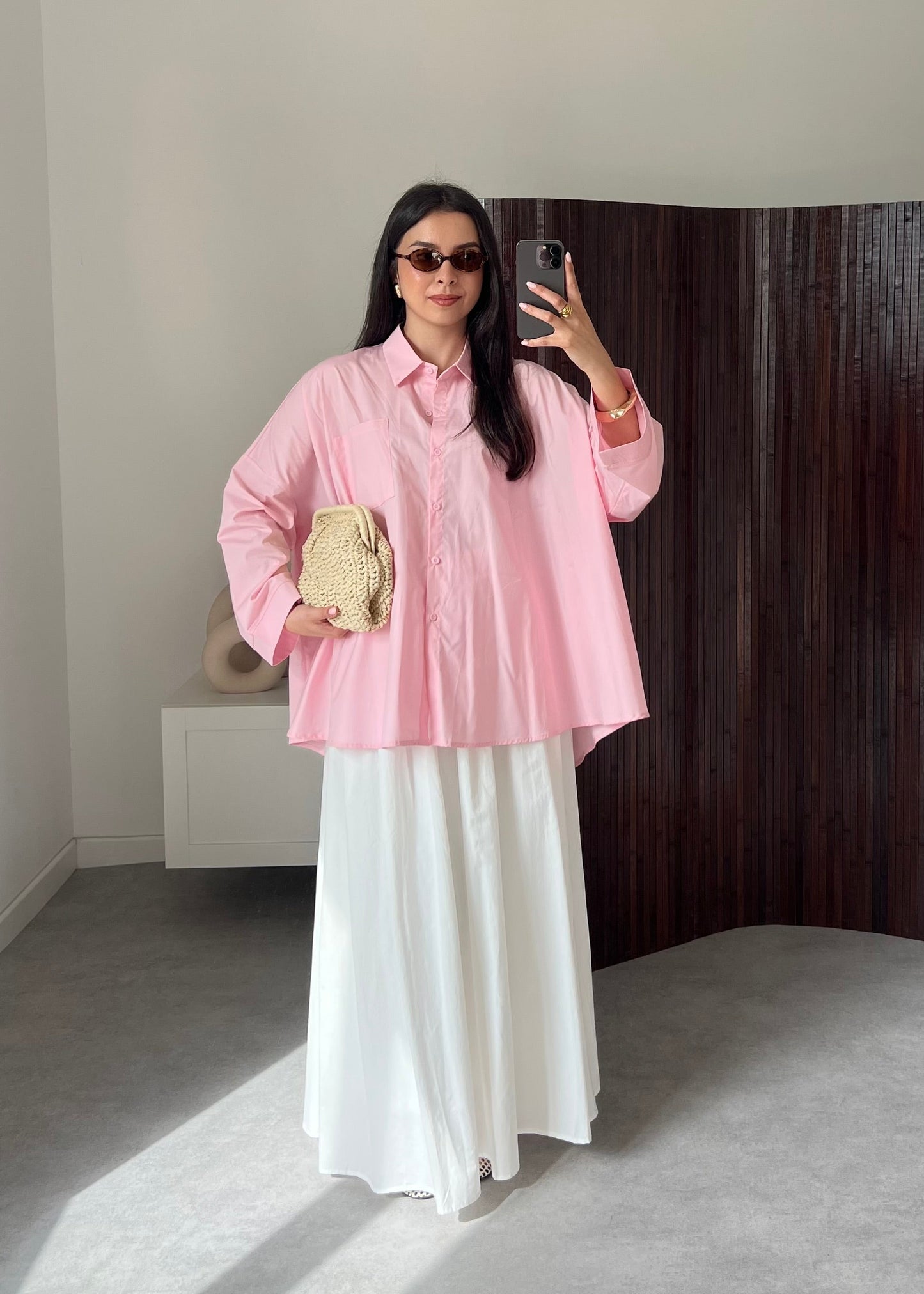 CHEMISE ROSE