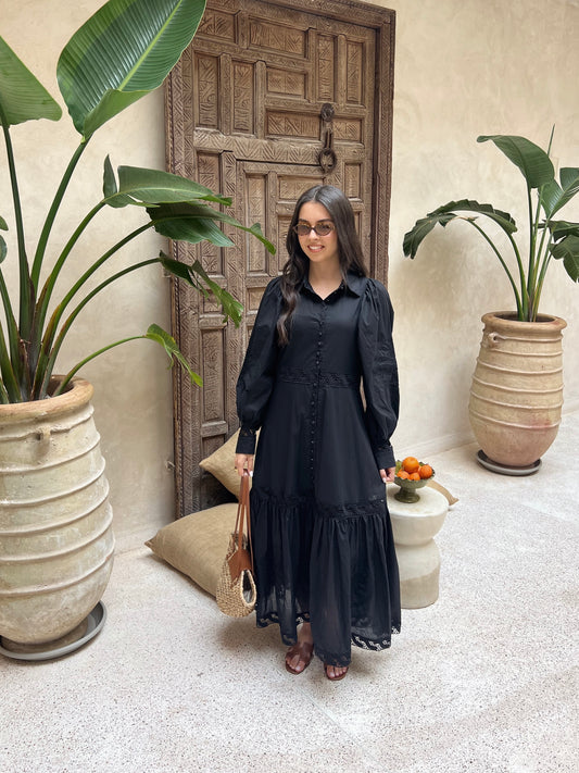 BLACK MONA DRESS