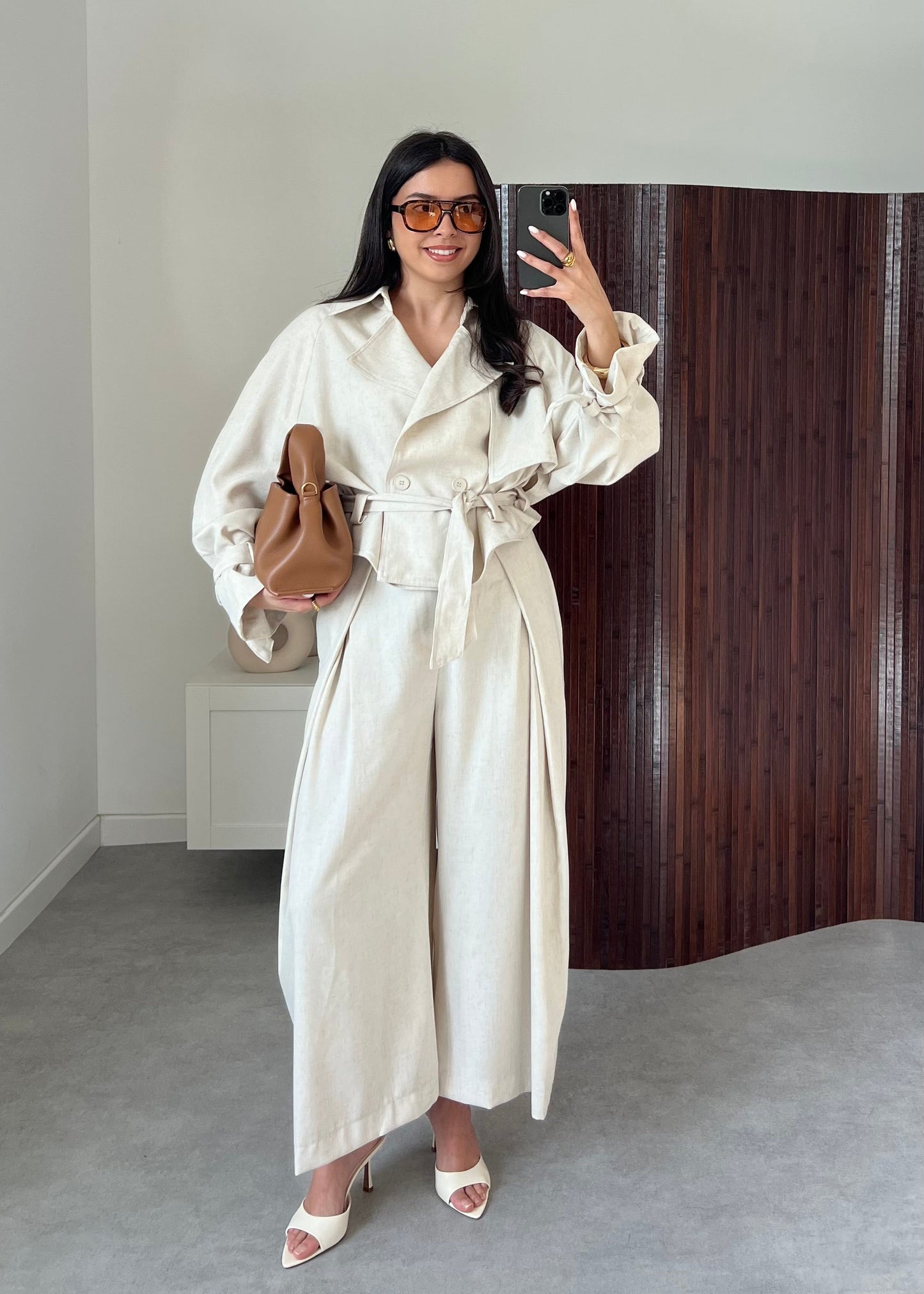ENSEMBLE SOLENE BEIGE CLAIR