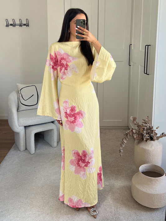 ROBE ILIA JAUNE