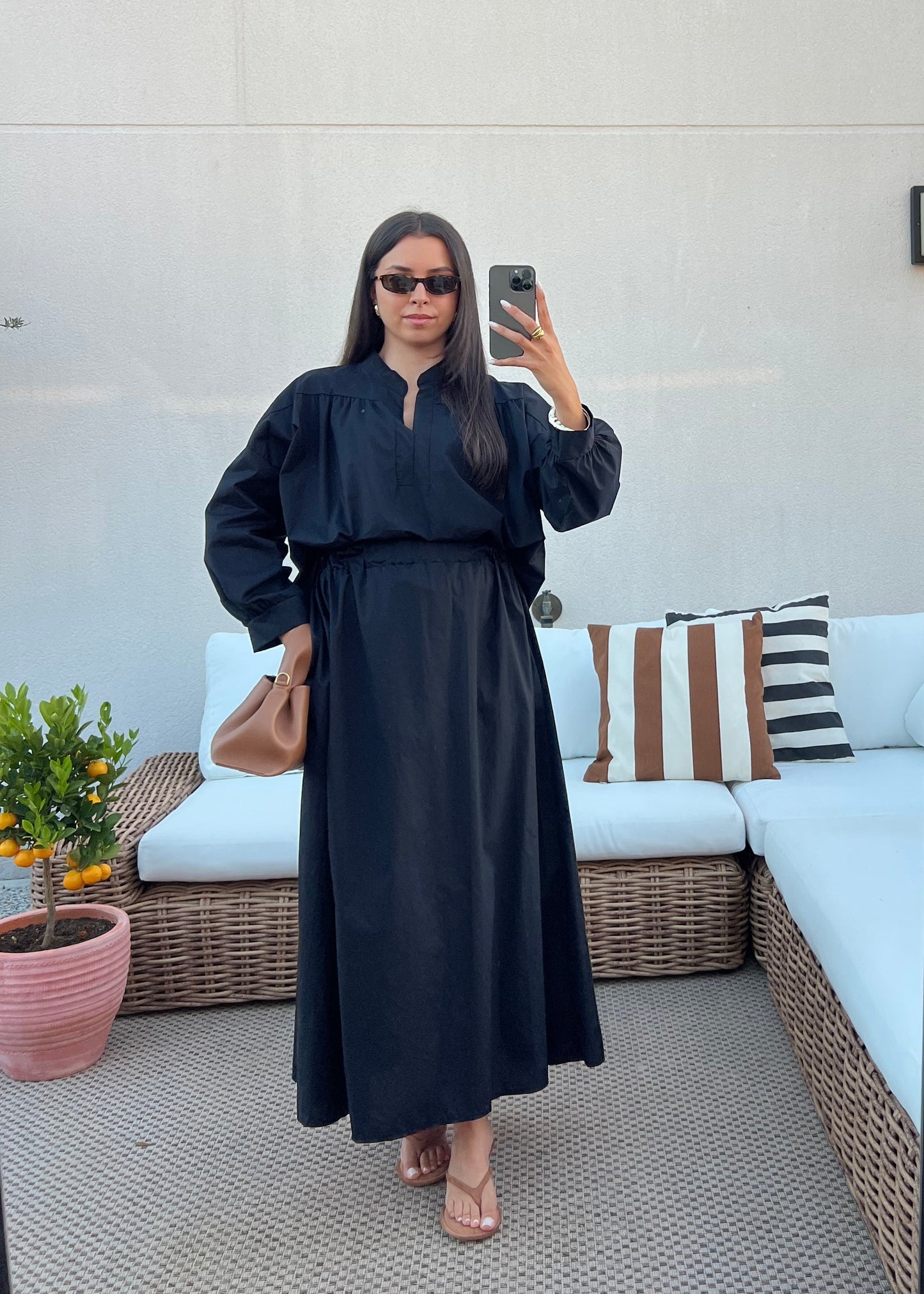 ENSEMBLE JUPE NOIR