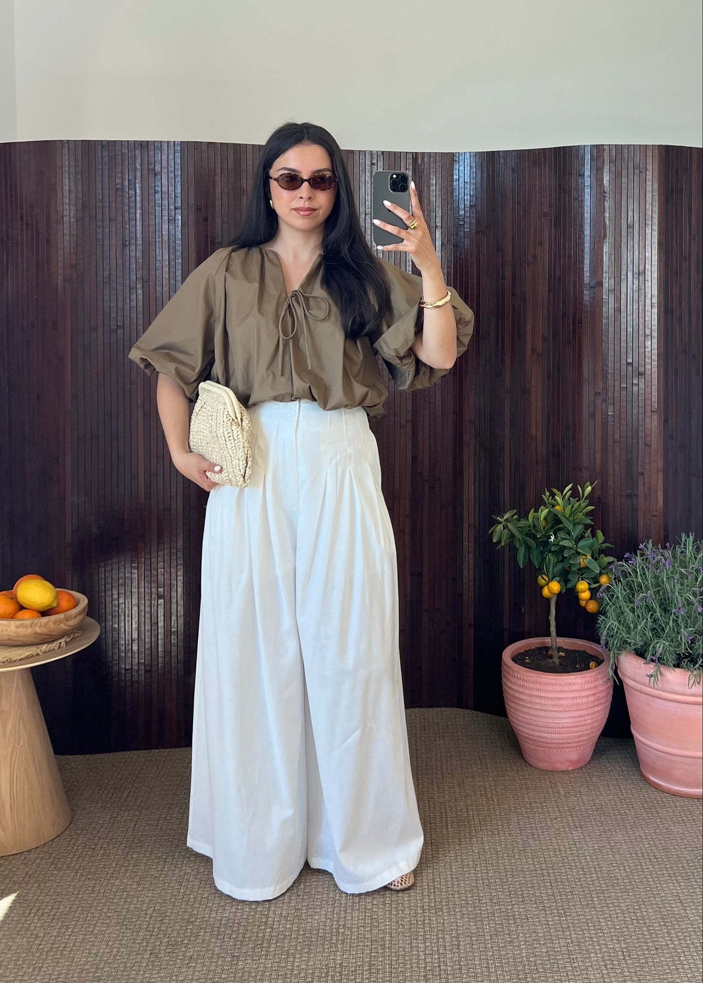 PANTALON BLANC
