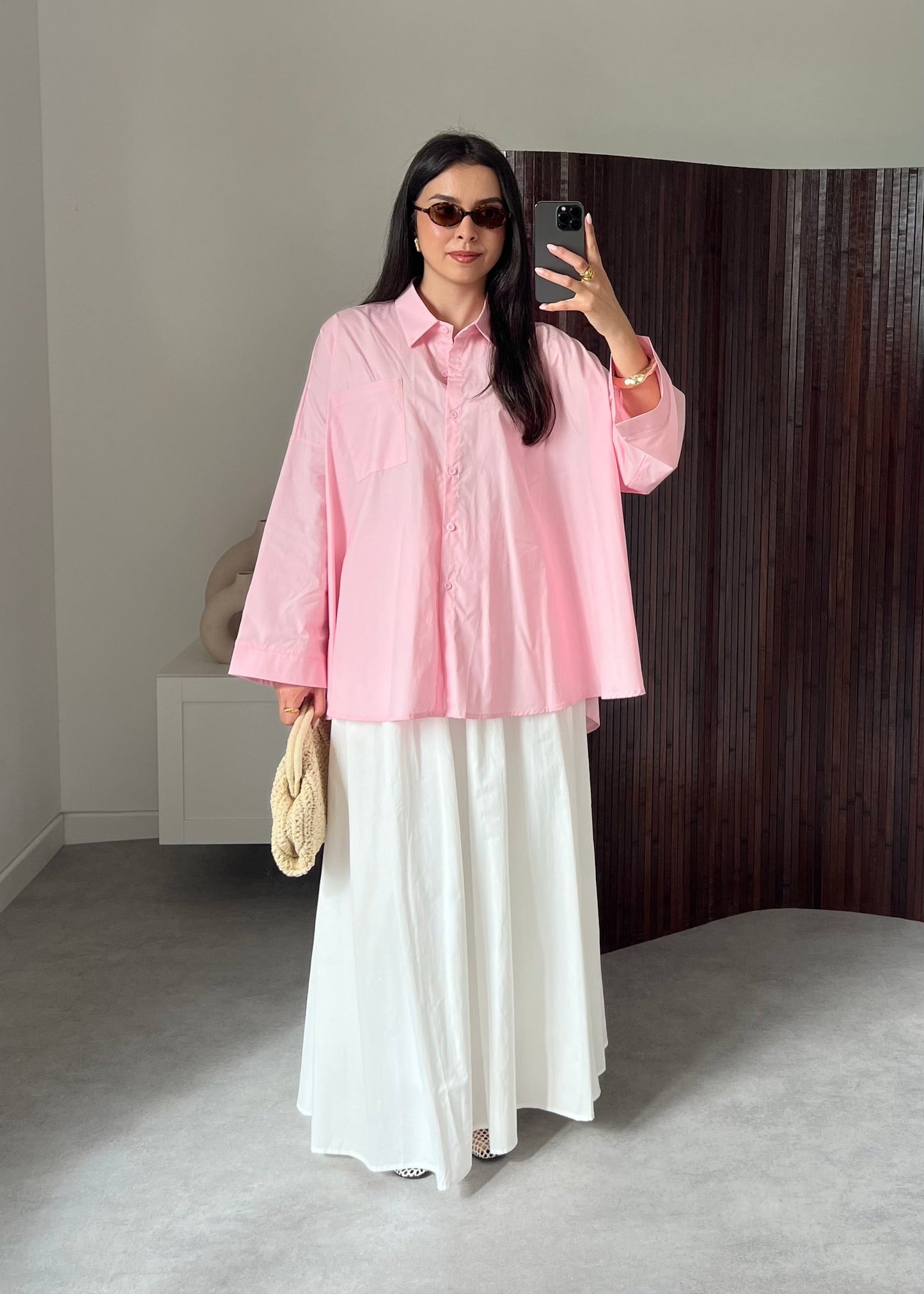 CHEMISE ROSE