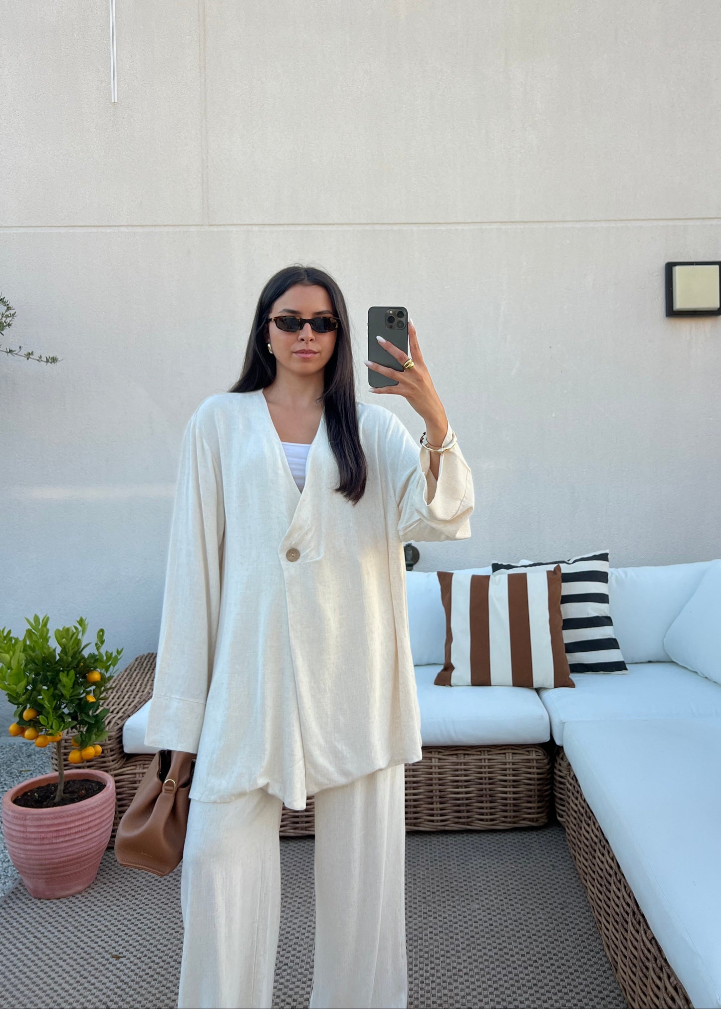 ENSEMBLE LIN MINA BEIGE