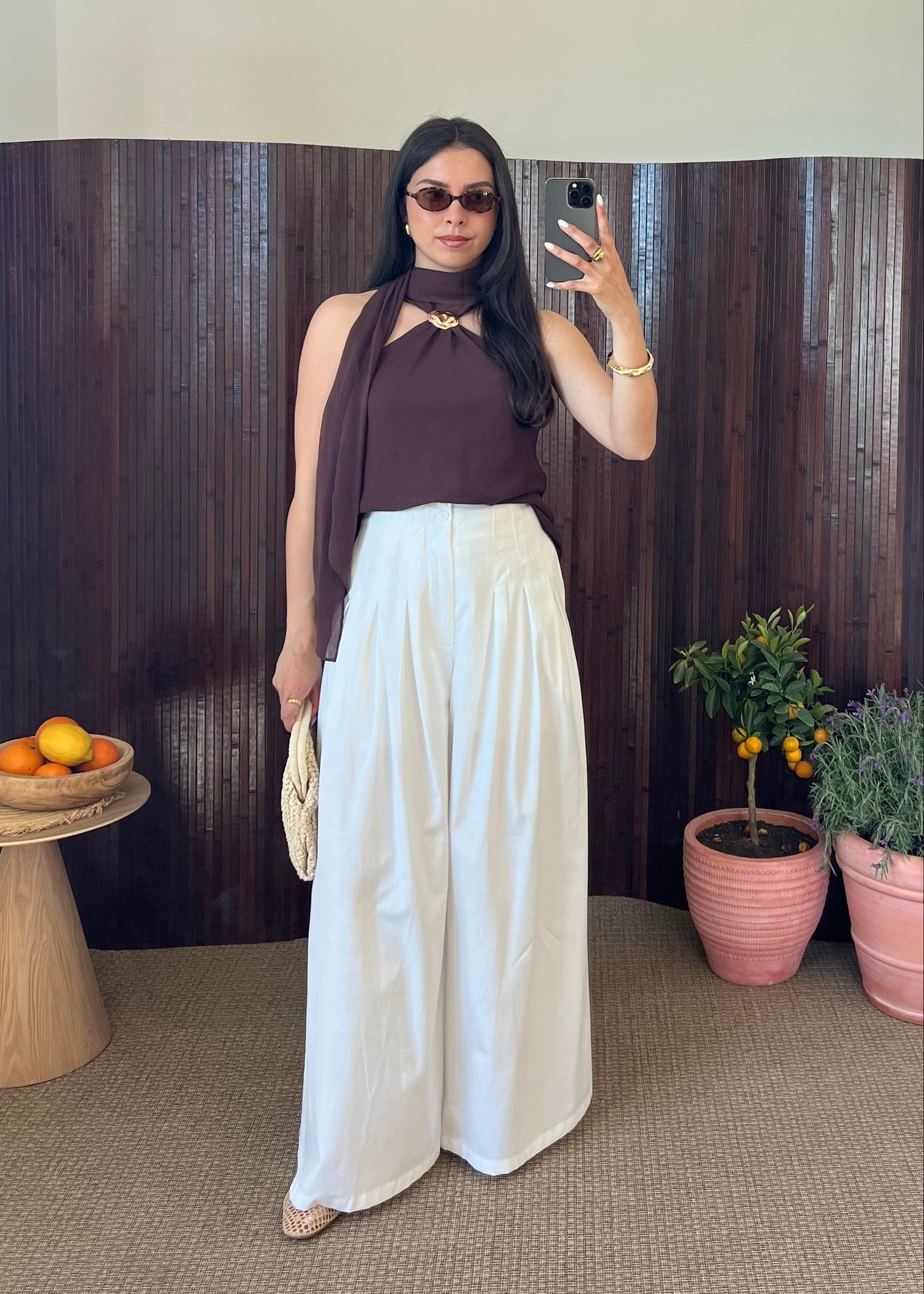 PANTALON BLANC