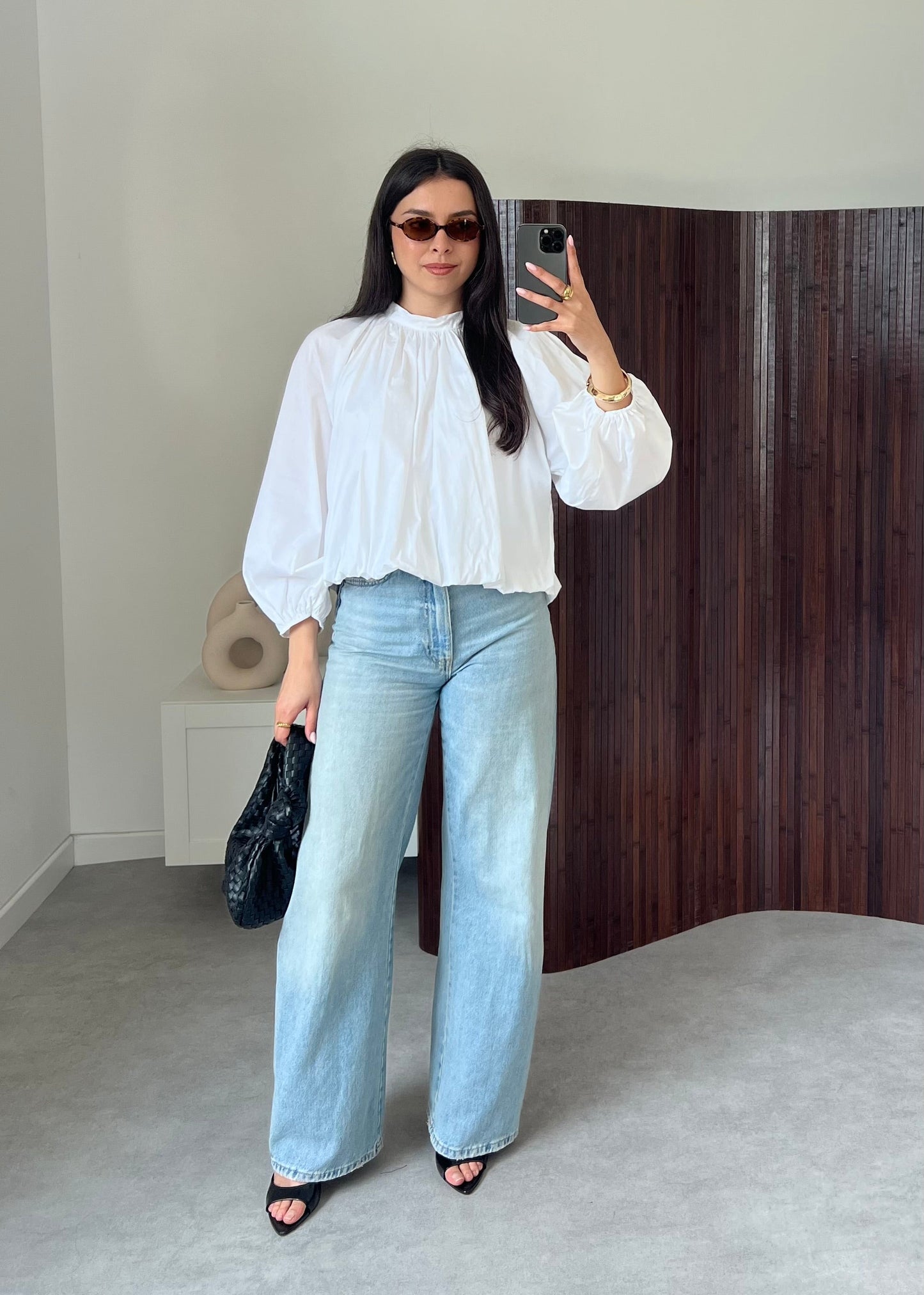 BLOUSE DOS NU BLANCHE
