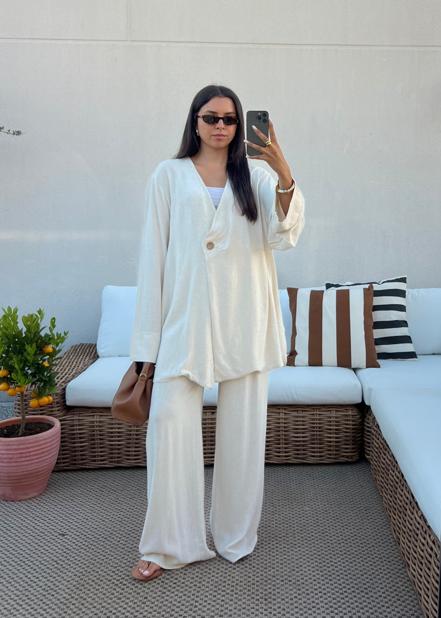 ENSEMBLE LIN MINA BEIGE