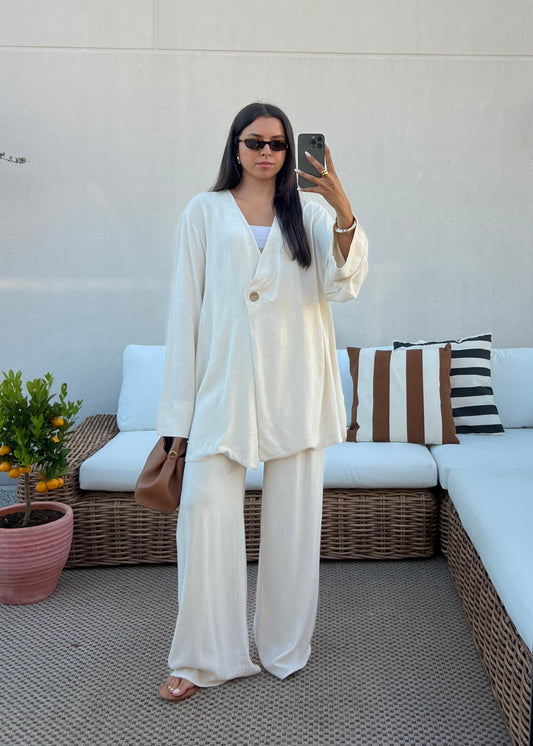 ENSEMBLE LIN MINA BEIGE