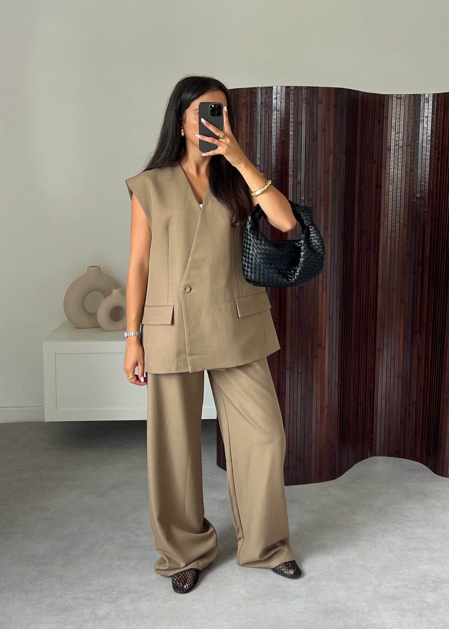 ENSEMBLE BLAZER BEIGE