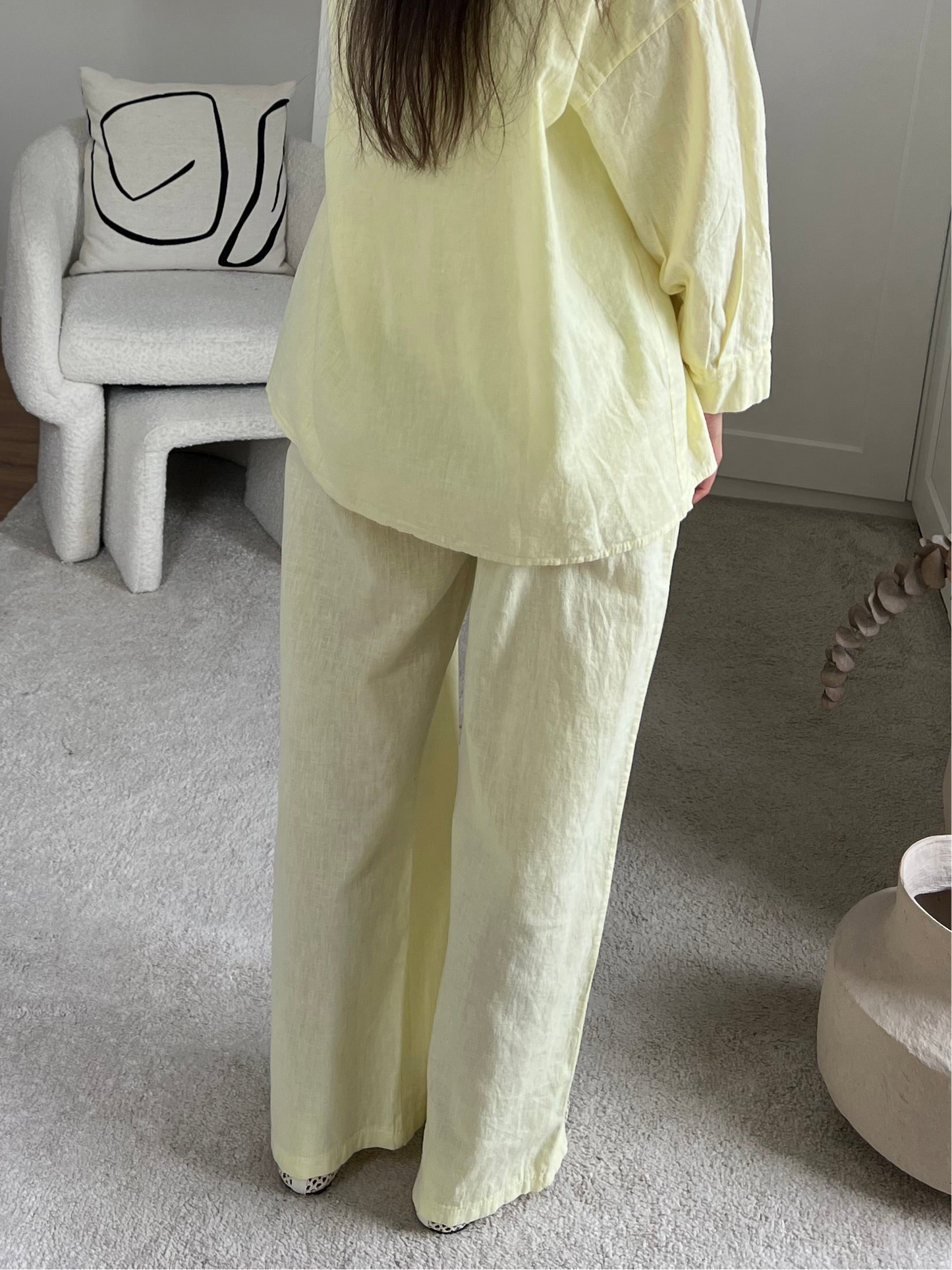 ENSEMBLE LIN JAUNE