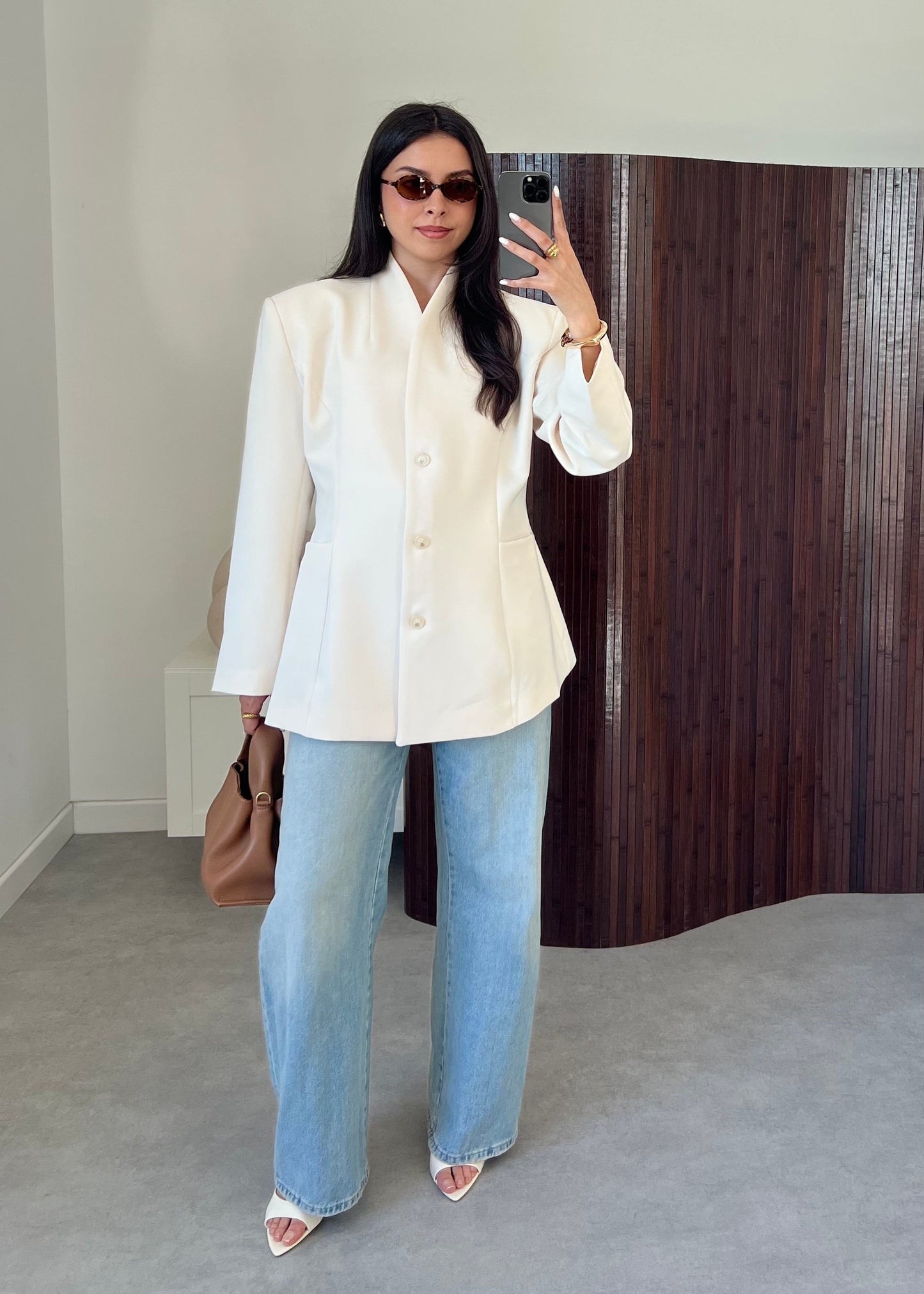 BLAZER ÉCRU