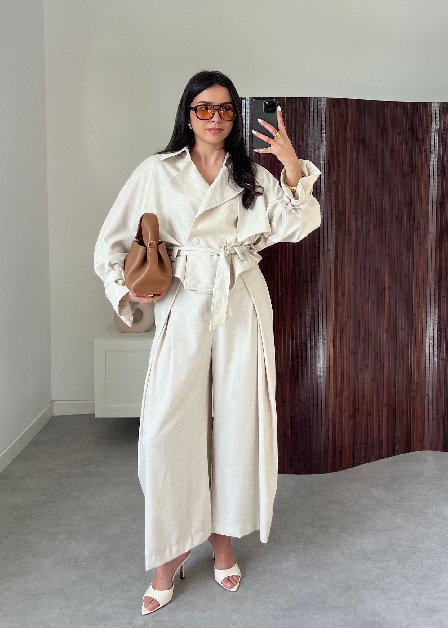 ENSEMBLE SOLENE BEIGE CLAIR