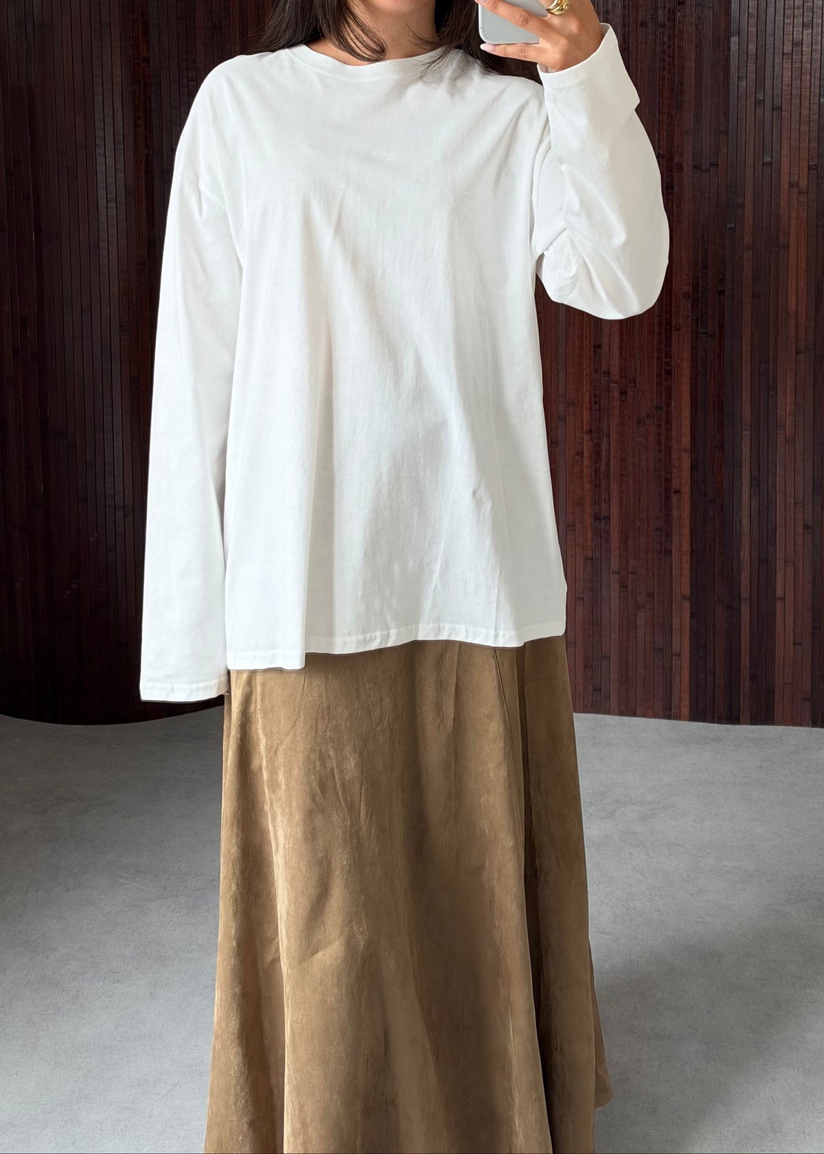 TOP MANCHE LONGUE COTON
