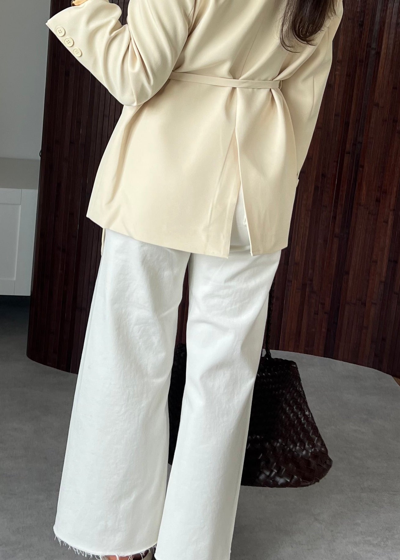 BLAZER JAUNE CLAIR