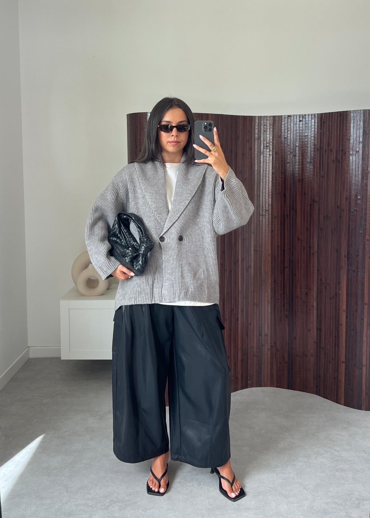 PANTALON SIMILI NOIR