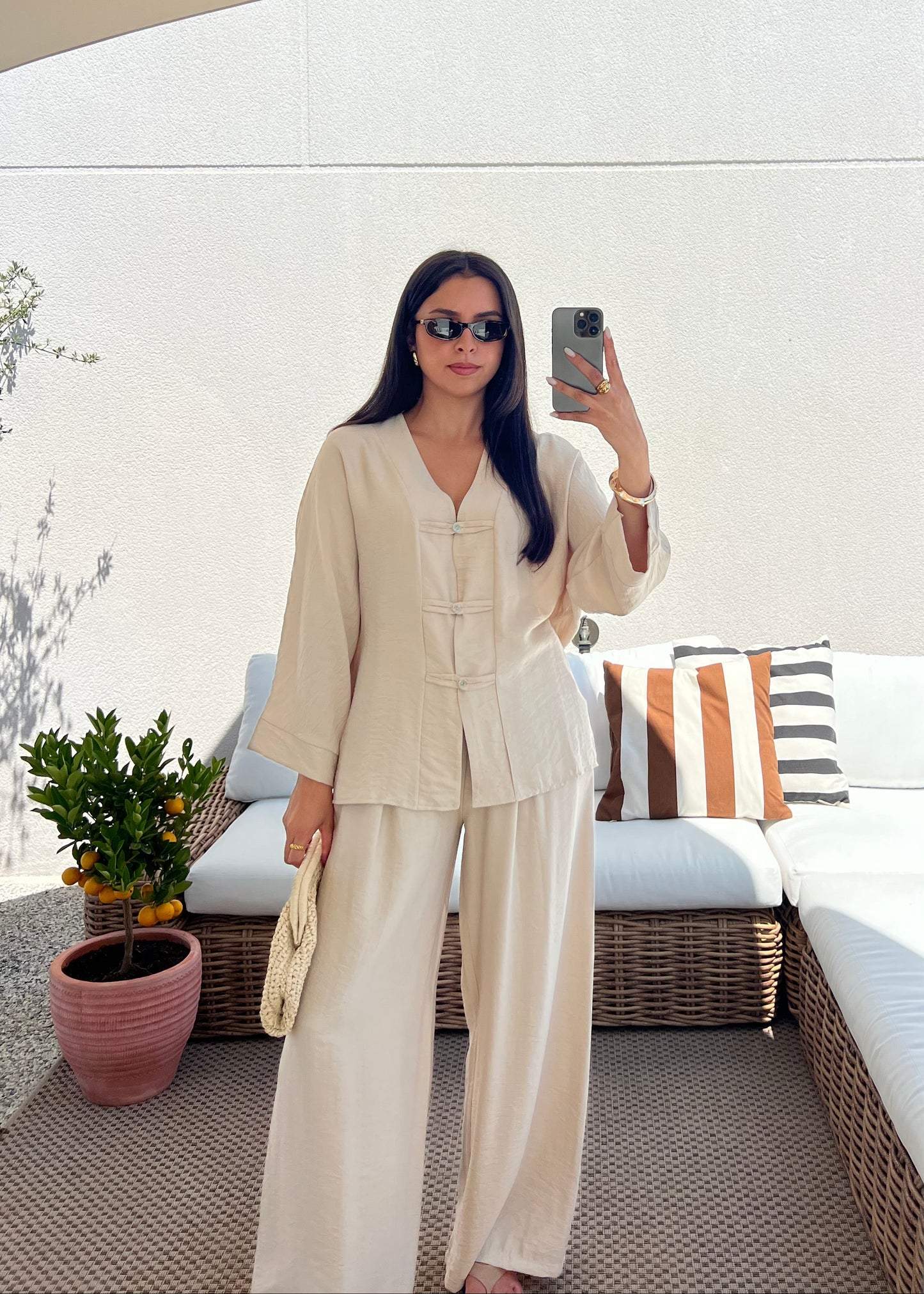 ENSEMBLE MEY BEIGE