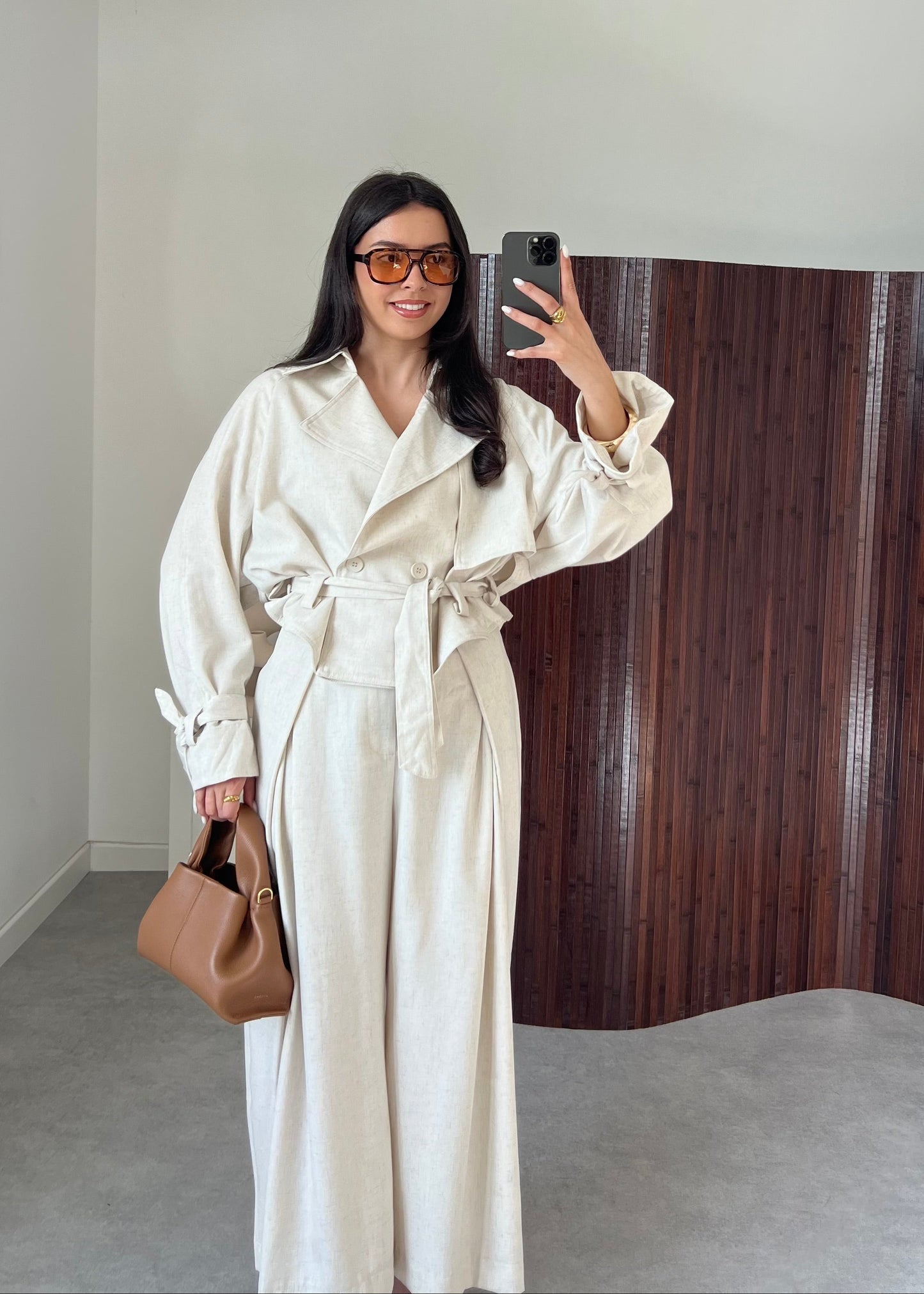 ENSEMBLE SOLENE BEIGE CLAIR