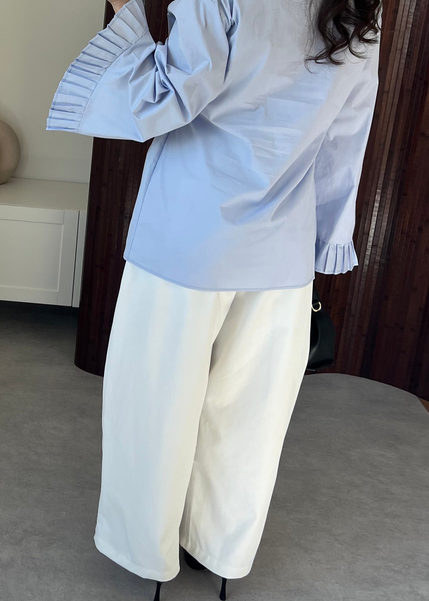CHEMISE CROISÉ BLEU