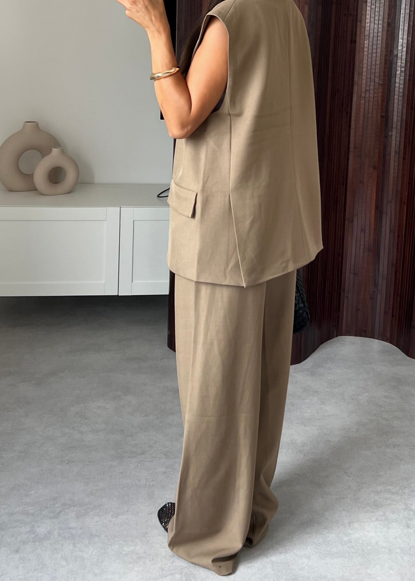 ENSEMBLE BLAZER BEIGE