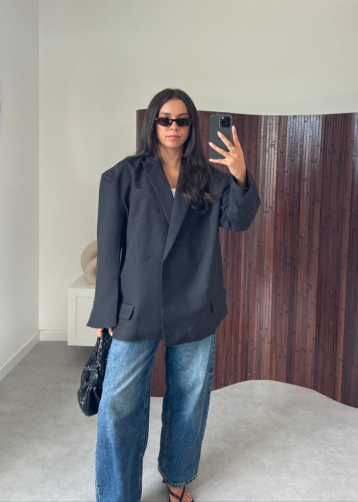 BLAZER OVERSIZE NOIR