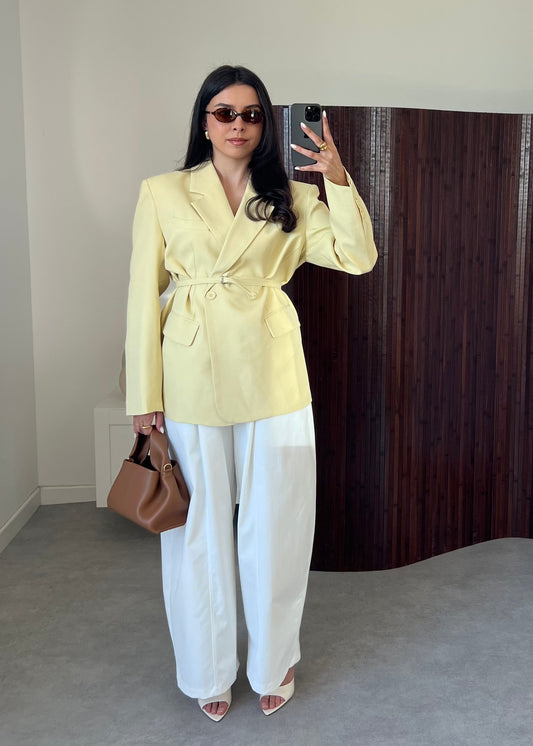 BLAZER JAUNE