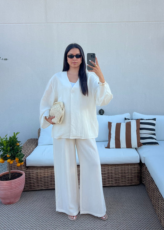 ENSEMBLE BEIGE CLAIR
