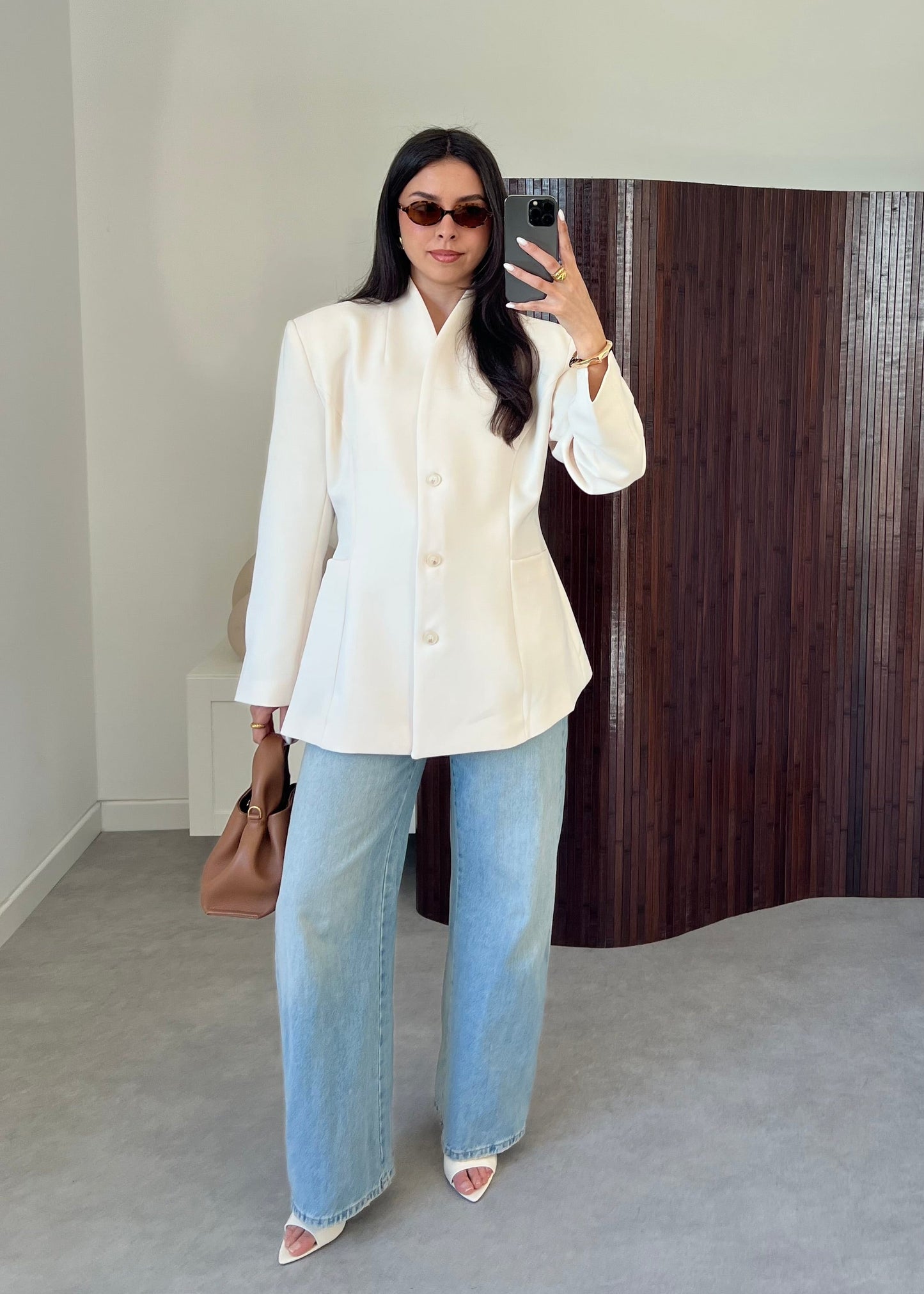 BLAZER ÉCRU